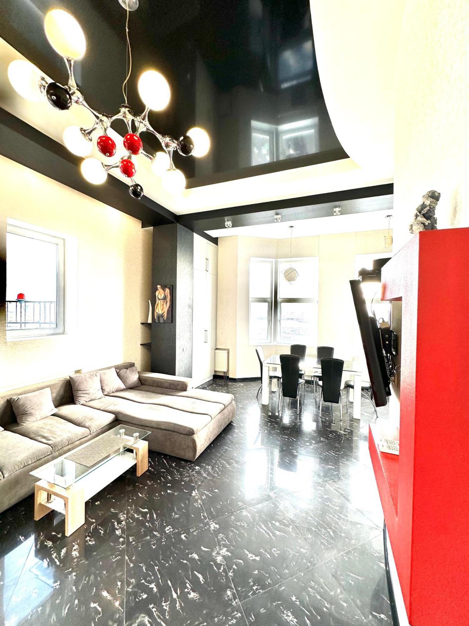 Penthouse Apartment Panoramic View Kiev Dış mekan fotoğraf